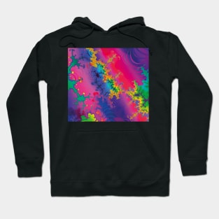 Colourful and Trippy Wallpaper Hoodie